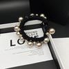 2024 Elegante Haargummis mit Kunstperlen - Hochelastische Scrunchies für Damen