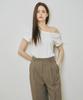 Yuseuteule Slit T-Shirt (White)