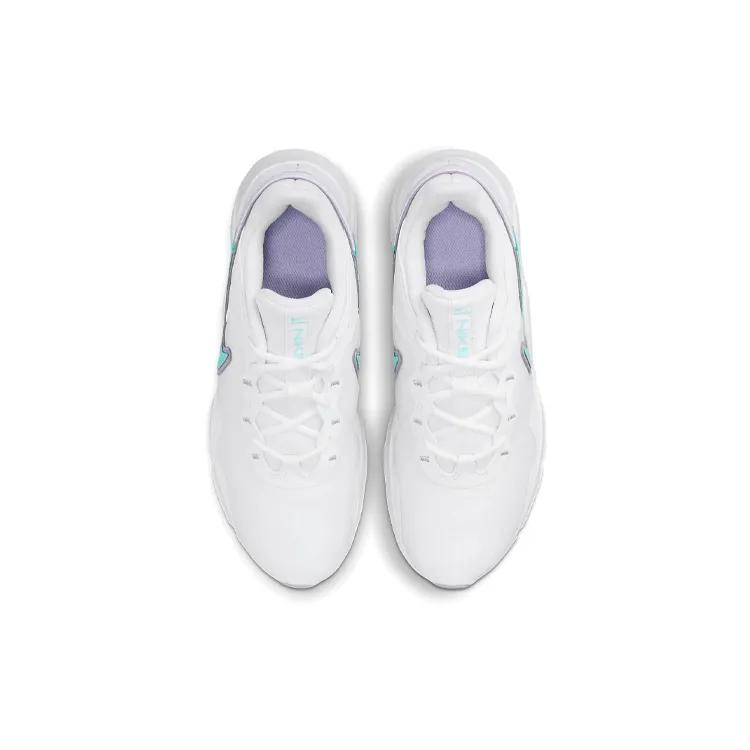 Nike Womens Legend Essential 2 'White Green Glow' (women's sizes) White / Violet Shock / Infinite Lilac / Green Glow Training Shoes CQ9545 100