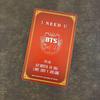 [USED] BTS I NEED U Ponyca Christmas Trading Cards V Taehyung