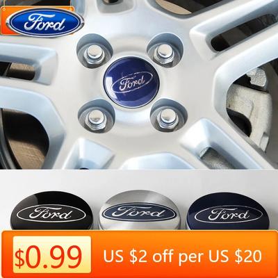Car Sticker 2026 Ford New 2025 Hot 4pcs/set 54mm Car Styling Wheel Center Cap Hub Covers Badge Accessories For Ford Mondeo Focus
