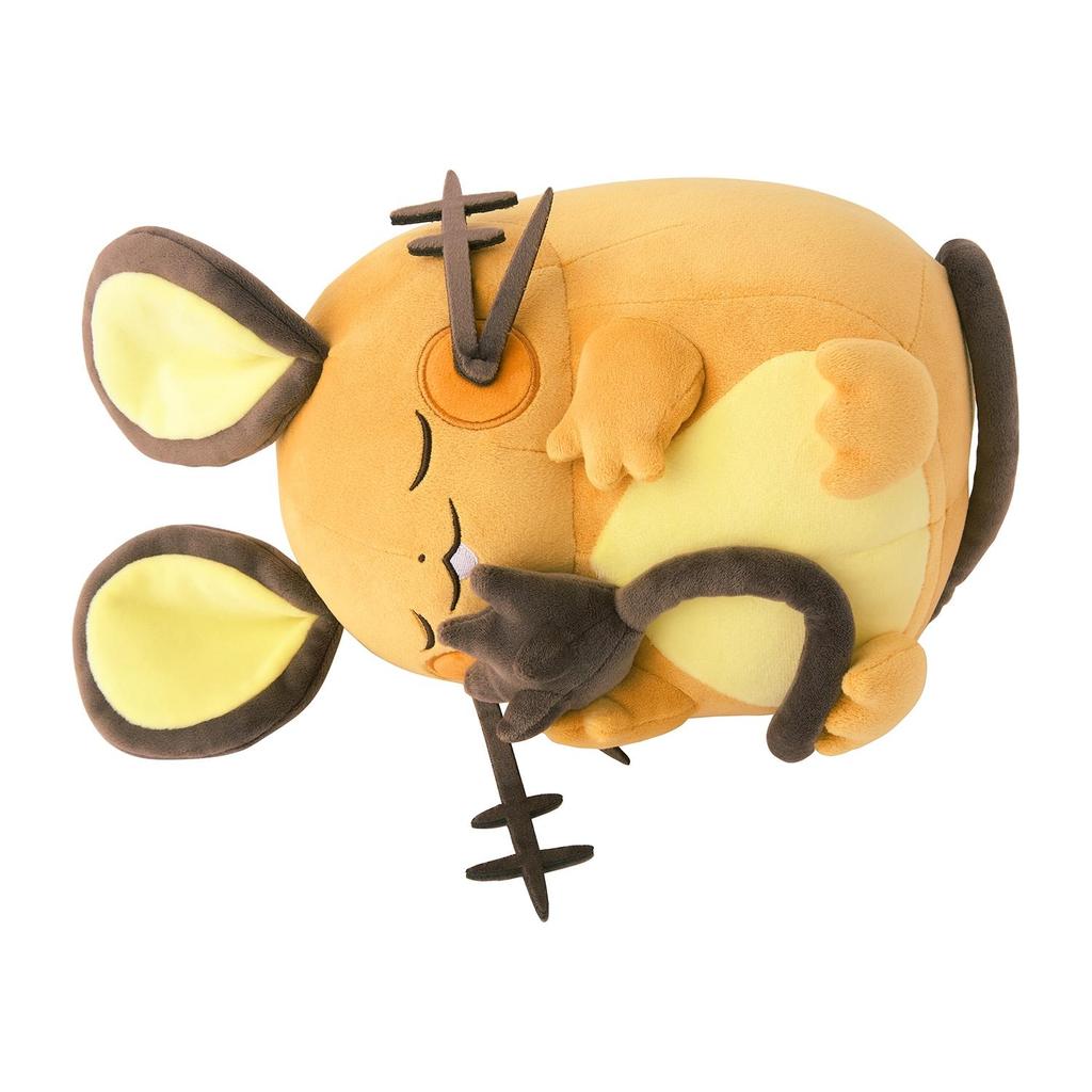 Pokemon Sleep Motchiri Plush Doll OYASUMI Dedenne NEW Pocket Monster