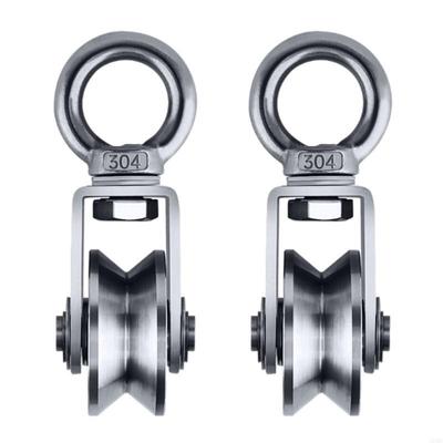   Convenient Pulley Antideformation Pulley Rollers Block for Fitness Equipment