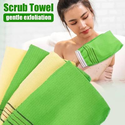 Portable Shower Bath Scrub Glove Coarse Grain Exfoliating Towel New Bath Glove  SPA