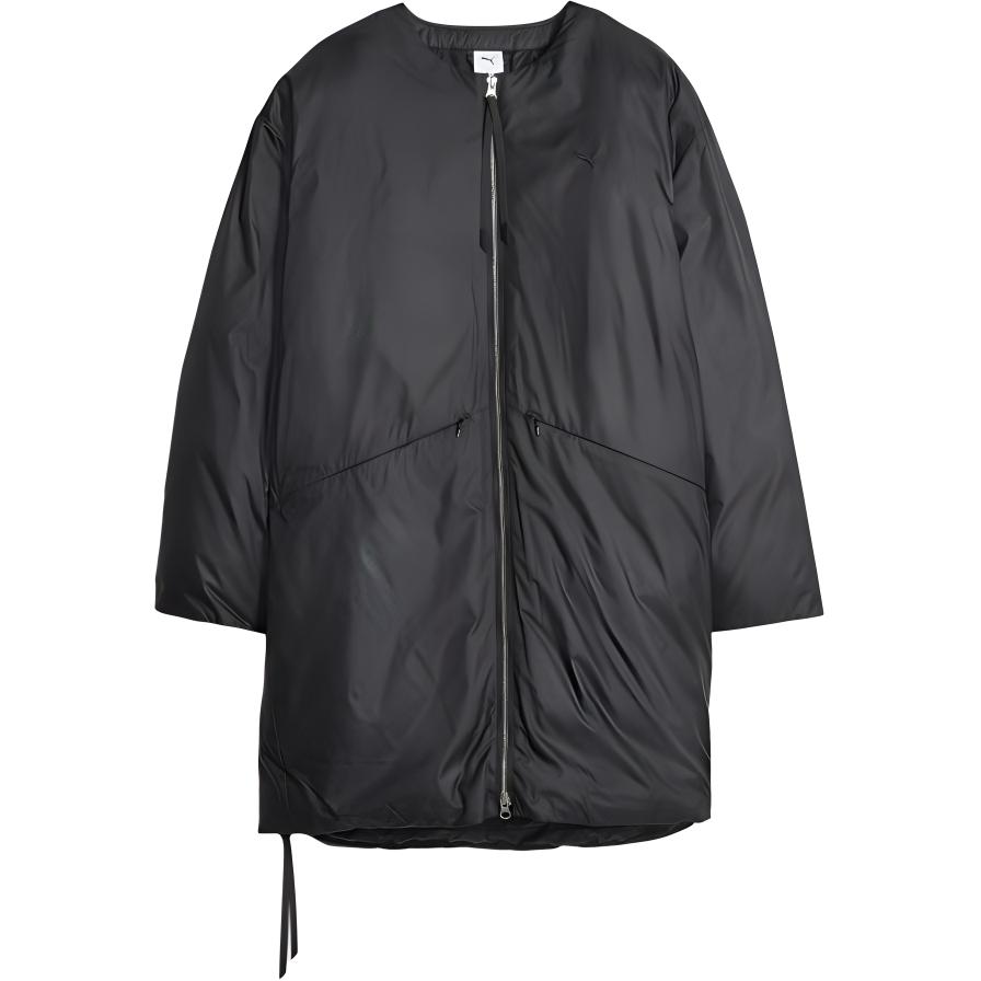 

Puma Yona Primaloft Мягкая Удобная Водонепроницаемая Однотонная Куртка на Молнии с Длинным Рукавом Женская куртки Черный 620828-01 S