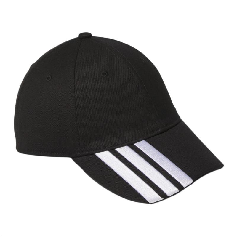 adidas Baumwoll-Baseballkappen Unisex Schwarz Adidas 2025Q1-KLF36