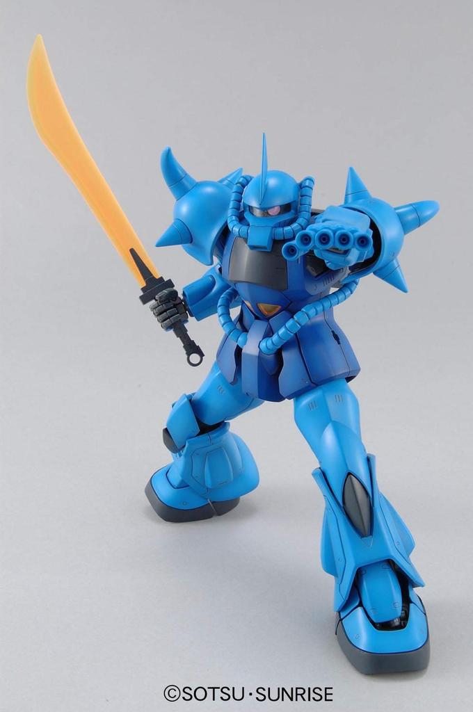 BANDAI SPIRITS MG Mobile Suit Gundam Gouf Scale Plastic Model MS-07B Ver.2.0 1/100 Color-coded