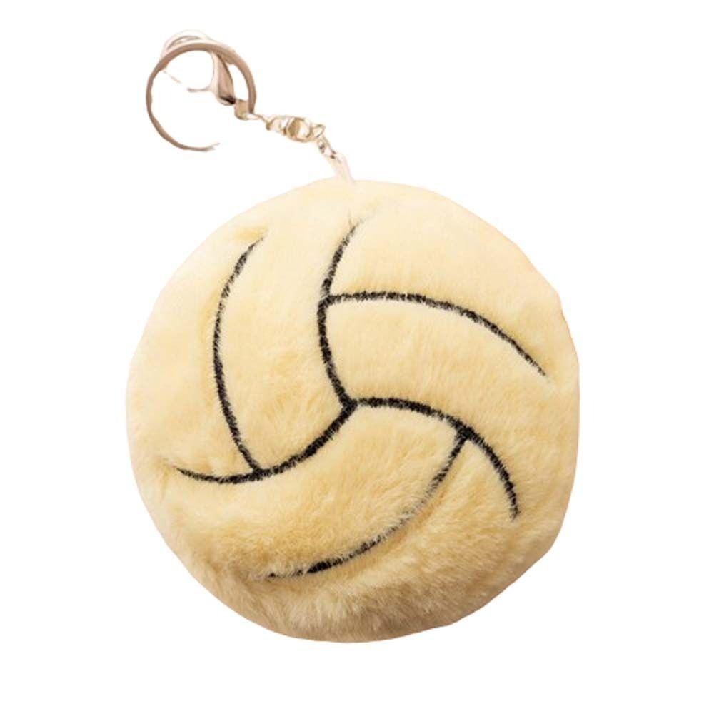 Basketball Baseball Basketball Plush Toy Keychain Plush Simulation Soccer Toy  Decoration