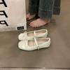 French Bow Mary Jane Shoes Ballet Shoes Flat Shoes Spring Retro Gentle Shallow Mouth Single Shoes Women's Shoes Soft Sole