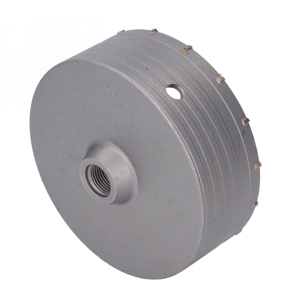 Hole Saw 160mm Drill Bit Opener Carbide Cutting Drilling Tool for Brick Concrete Stone