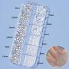 12Grids/Box Flat Back Nail Art Rhinestone 3D Effect Faux Pearl Style Round Glitters DIY Nail Rhinestones