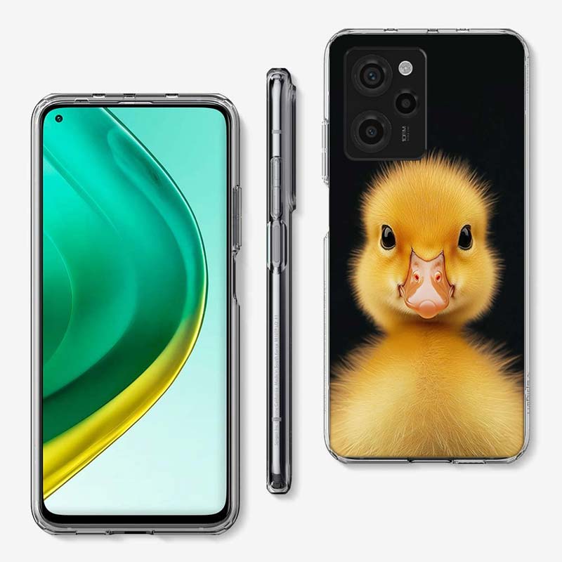 Yellow Duck Cover Phone Case For Xiaomi Poco M8 M7 M6 M4 M3 X7 X6 X4 Pro F7 Ultra M5S Mi 14 14T 15 15T 12T 10T Pro 12S 12 11 Lit