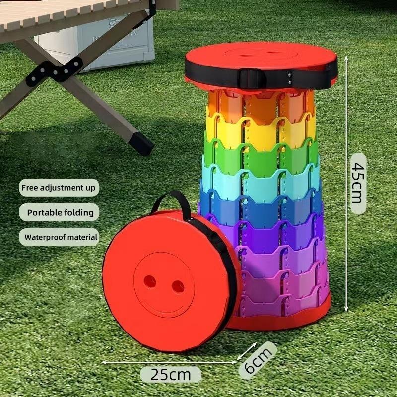 The Telescopic Folding Chair Features an Adjustable Telescopic Design,making It Suitable for Outdoor Fishing,camping and Travel.