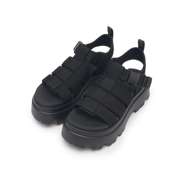 UGG Cora Sandal Black (Womens) Women Sneakers 1152698-BLK