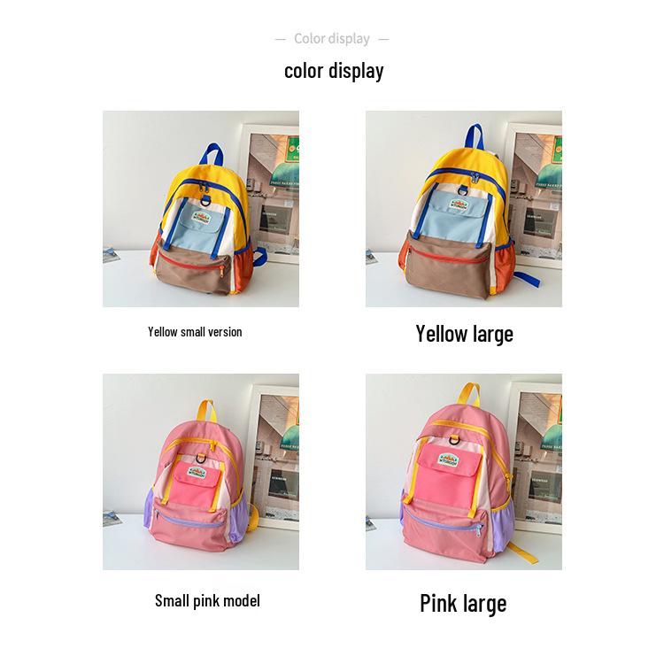 New 2025 Large Capacity Schoolbag for Boys & Girls Grades 1-6 - Perfect for Back-to-School Elementary Students