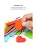 Montessori Wooden Color and Shape Sorting Cup Set for Early Learning and Grip Development 