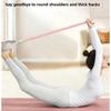 1pc New Multi-Functional Fabric Foot Pedal Resistance Band, Yoga Assistance Pull Rope, Sit-Up Training Leg Stretching Band