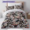 Paisley Pattern Pattern Bedding Quilt Set Quilt Cover Pillowcase Home Decoration Gift (1 * duvet cover + 2 * pillowcase, without core)