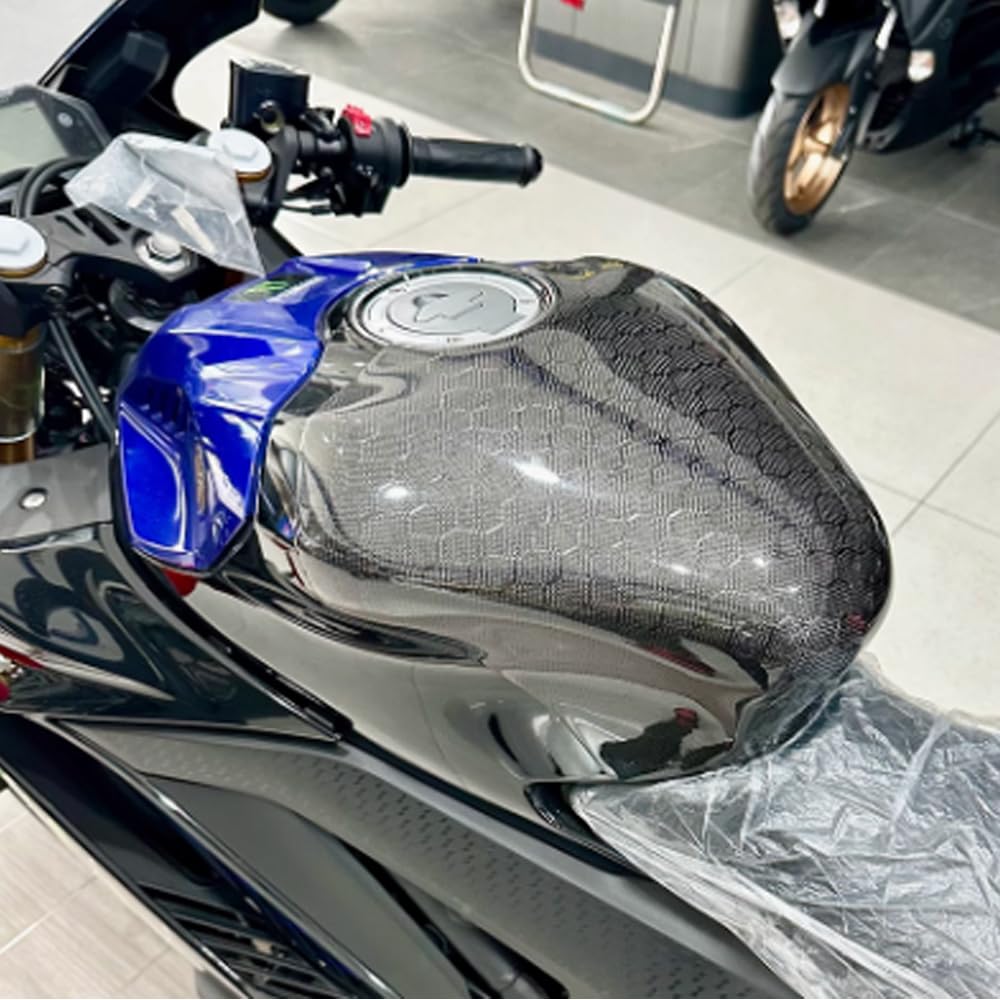 FOR YZFR3 YZFR3 R3 Motorcycle Modified Carbon Fiber High Fuel Tank Cap Fuel Tank