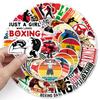 50 Boxen Sport Graffiti Aufkleber Personalisierte Cartoon Sport Dekorative Wasserbecher Koffer Skateboard Aufkleber
