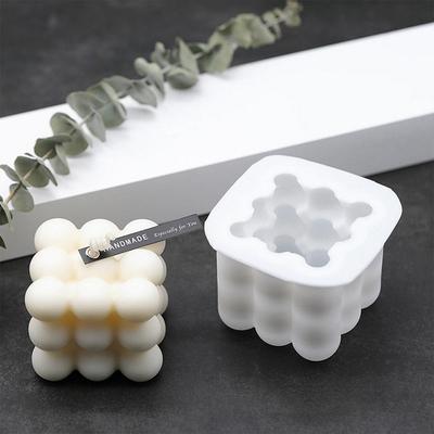 3D Kabarcık Mum Yapımı Kalıp Balmumu DIY El Yapımı Aromaterapi Mumluk