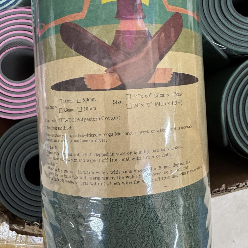 Original Export Quality Shock Absorbing Non-Slip Fitness Yoga Mat