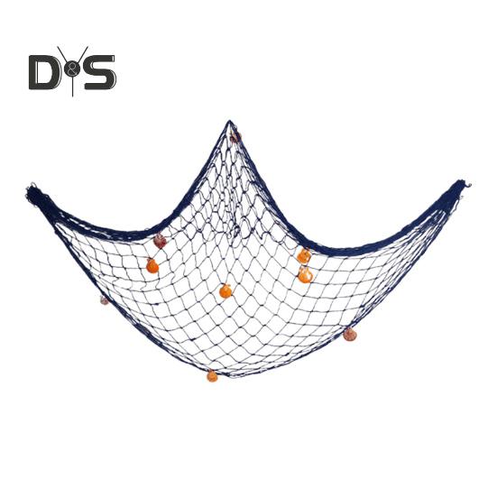 

Украшение для рыболовной сети Настенное искусство Картина из хлопковой рыболовной сети Настенная подвесная рыболовная сеть для вечеринки в гавайском стиле под морским украшением для вечеринки 1pc B