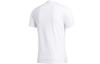 adidas T Shirts Men's White Crew Neck Moderate Straight Fit FT2753