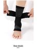 Men's Ankle & Wrist Support Sleeve for Sports: Anti-Sprain Joint Protection Gear for Football & Badminton