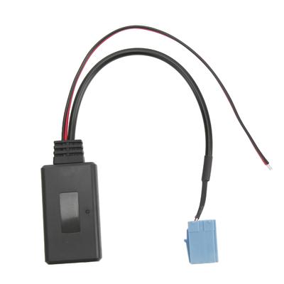 Car Radio Bluetooth Module Receiver AUX IN Cable Adapter Blue 8Pin ISO Connector for Blapunkt CD