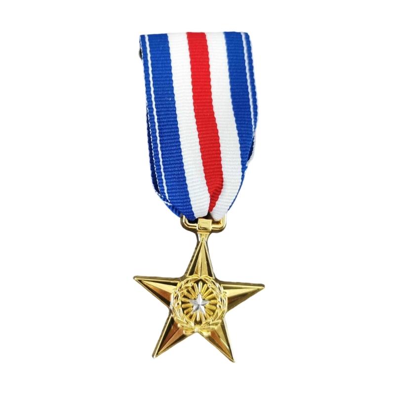 American Commendation Star Bronze Star Militarys Medals Bronze Star Medals Commemorative Medals Gift for Women Men 1