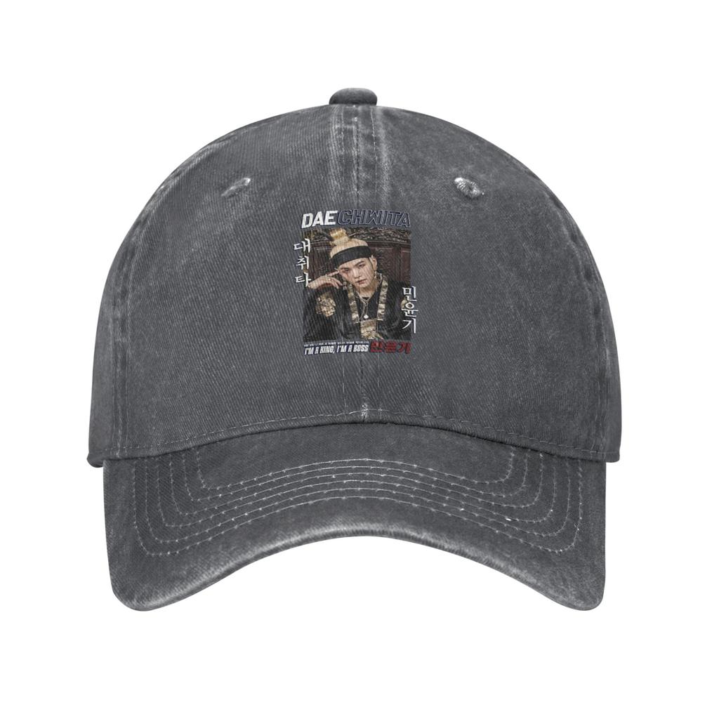 Agust D Movie Suga Tour Daechwita  Urban Casual Baseball Cap Exquisite CraftsUnisexship Simple Versatile Casual Denim Hat