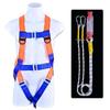 Shixun 5-Point Full Body Safety Harness with Double Hook & Buffer