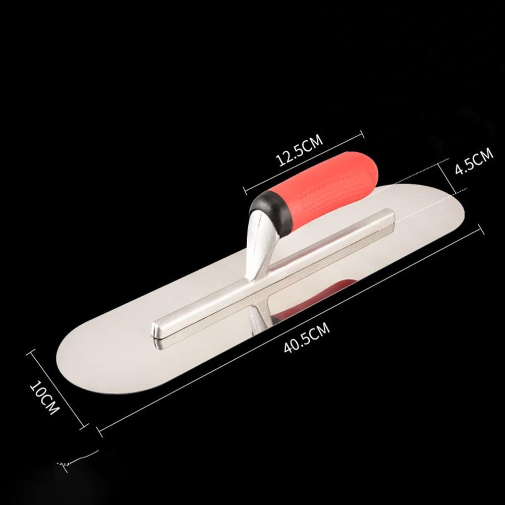 Эффективное нанесение бетонного цементного штукатурного инструмента Бетонный отделочный шпатель