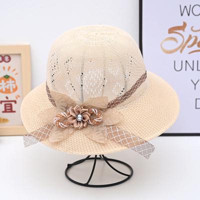 Hat Women's Summer New Knitted Cotton Hemp Foldable Straw Hat Travel Sunscreen Hat Basin Hat Fisherman's Hat