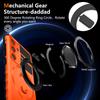 For Samsung Galaxy S24 Case Compatible with MagSafe Rotary Kickstand Anti-Drop TPU+PC Phone Cover