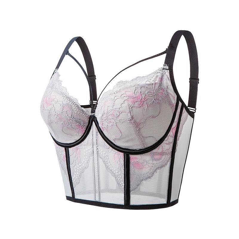 "Adjustable Push-Up Bra: Sexy Deep V, Breast Enhancing & Anti-Sagging"
