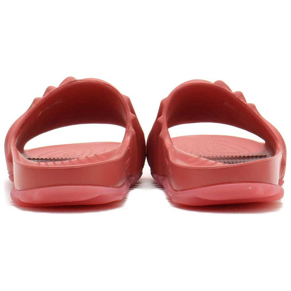 Salehe Bembury x  Crocs Pollex Slide Open Toe Flat Fingerprint Slippers Unisex Red