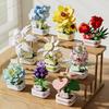 Plant Potted Sunflower Kit Building Blocks For Home Decor And Fun Educational