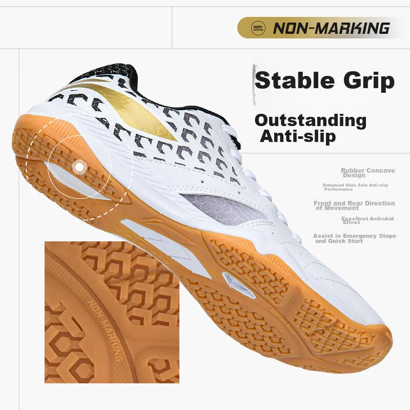 Table Tennis And Badminton Shoes, Champion Series for Men And Women, Professional Competition Training Sports Volleyball And Tennis Shoes, Size 36
