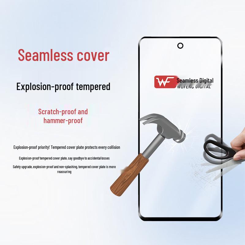 Seamless Cover with OCA for Redmi K80 Pro/NT11T Pro/Note 12