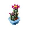 Blooming Cactus Building Blocks Toy, Floral Plant Series Creative Model Kit, Romantic Gift for Girlfriend Birthday Women's Day Surprise