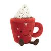Jellycat Christmas Hot Chocolate Cute Doll Plush Doll 19cm Tall