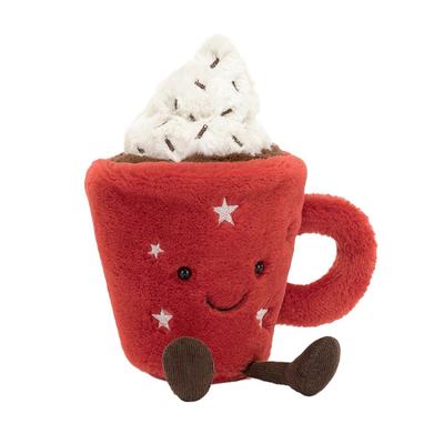 Jellycat Christmas Hot Chocolate Cute Doll Plush Doll 19cm Tall