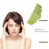 Natural Jade Massage Comb Set For Head Spa Acupuncture Therapy Trigger Point Relaxation Beauty Scraping Tool Jade Massager