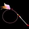 Elastic Steel Wire Feather Cat Teaser Wand
