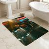 Fire Truck Carpet Rug for Bedroom Living Room Home Sofa Decoration,Office Home Decor Game Large Decor Floor Mat