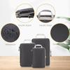 3Pcs Travel Compressible Storage Set Luggage Expandable Clothing Packaging Bag for Organization And Sorting