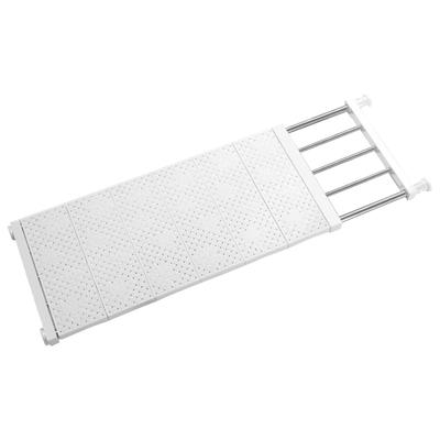 Expandable Closet Shelf Storage Rack 73-130 X 30 Cm Sturdy Length Versatile Expandable Wardrobe