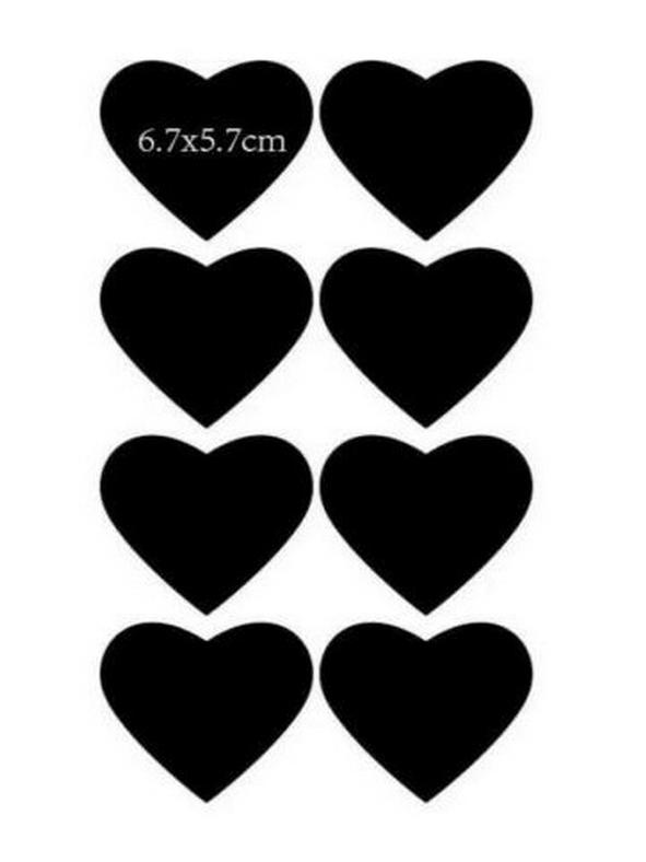 Erasable Self-Adhesive Frosted Blackboard Label for Glass Bottles